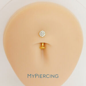 BNN TIT FLOR 10 PET CZ DISC TIT (UCX9)