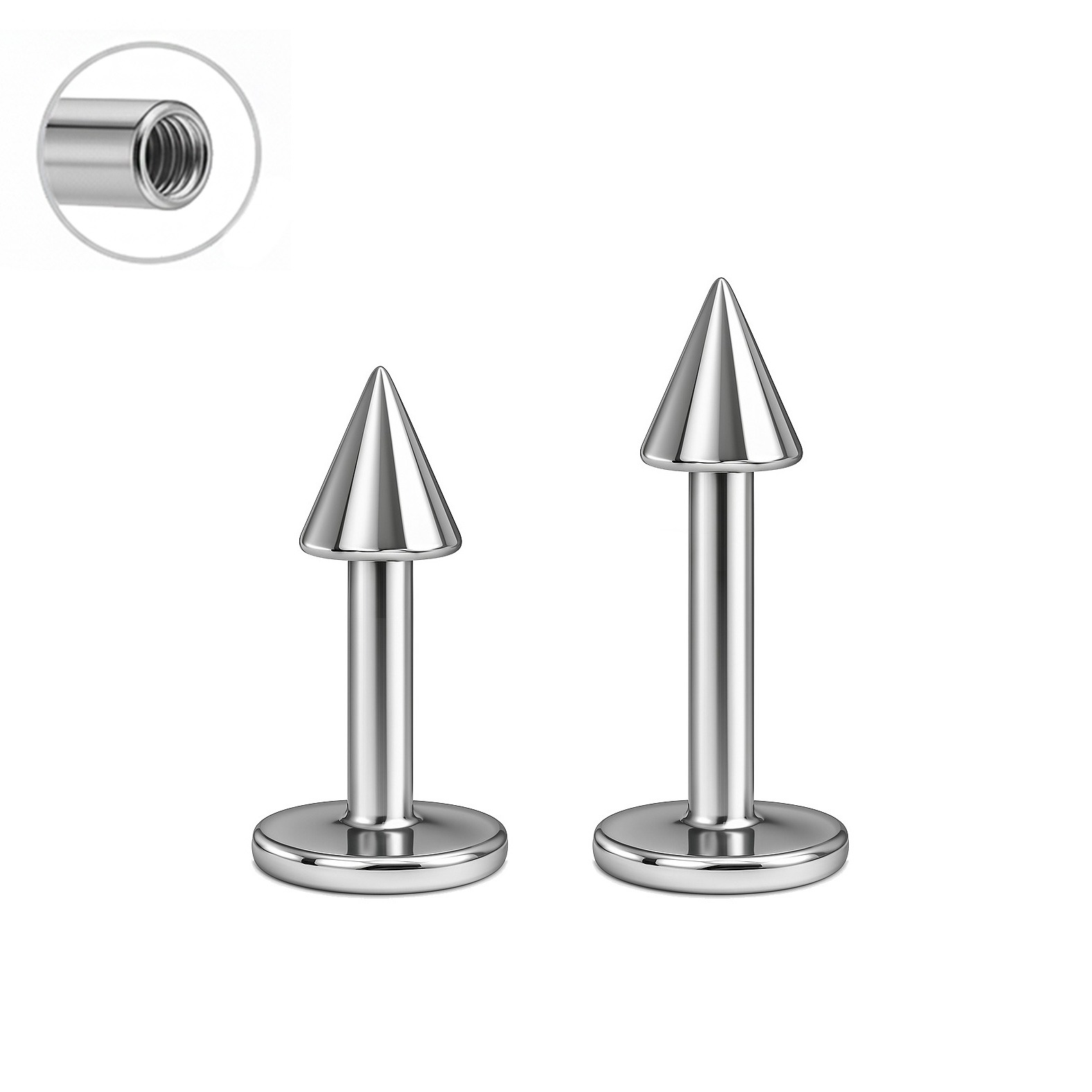 Labret Spike de Aço