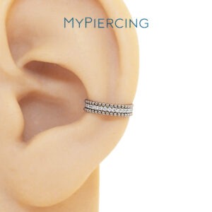 ARGOLA 2F BEADS 1F ZIRC TIT (ACX11)