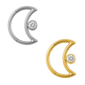 LUA CZ CUBIC CLICKER TIT (CX2)