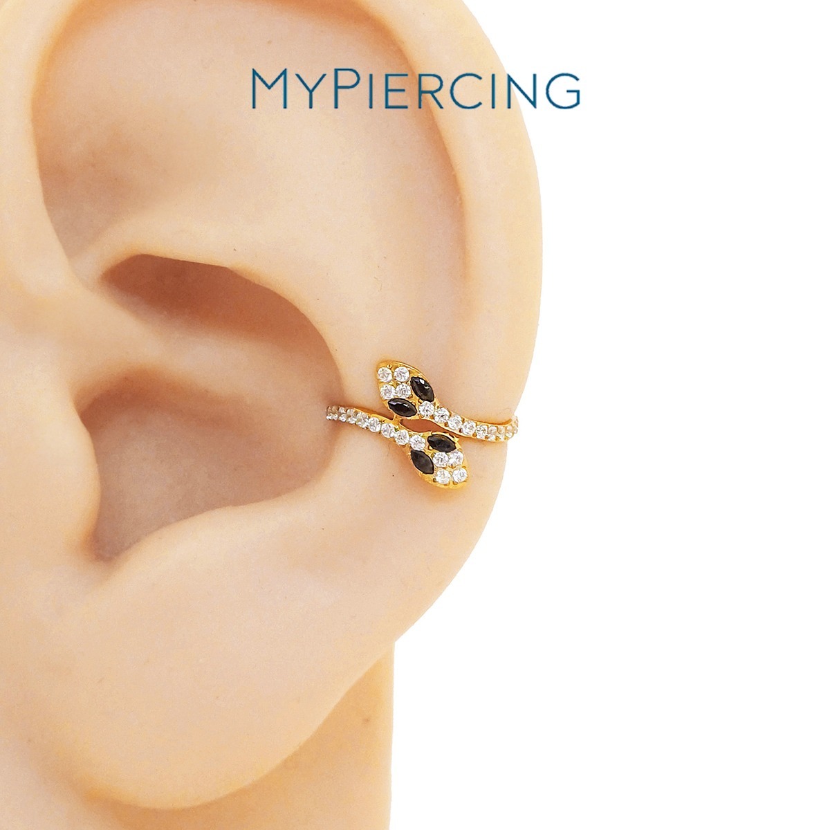 CONCH SNAKE CZ BR TIT (ACX14) - Imagem 2