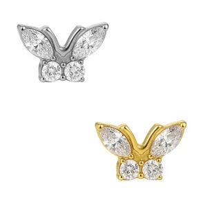 LBT BUTTERFLY CZ TIT (CX35)