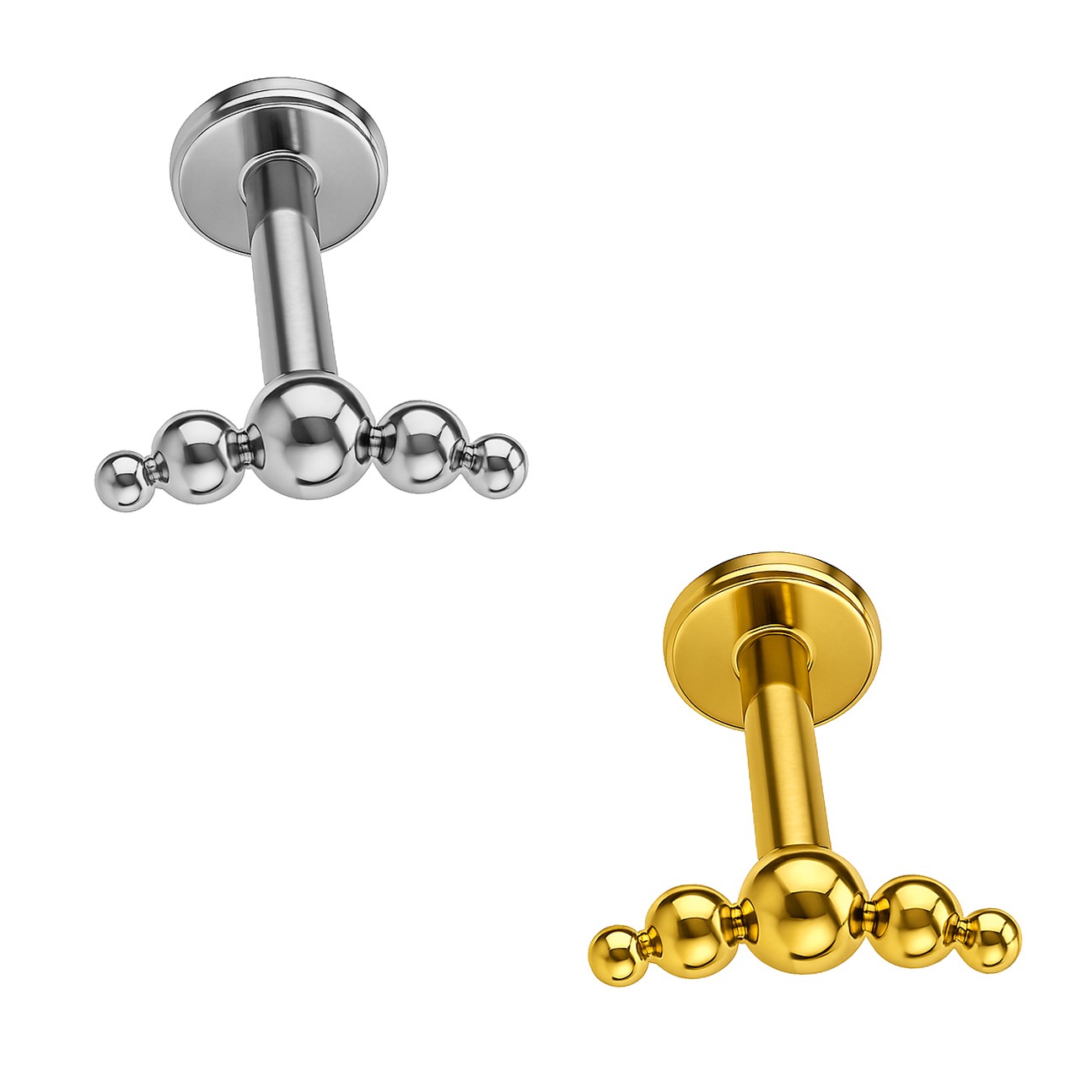 LBT CLUSTER 5 BEADED TIT R/I (CX22)