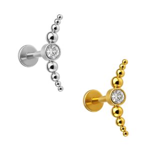 LBT CLUSTER 8 BOLL 1 CZ BR TIT (CX6)