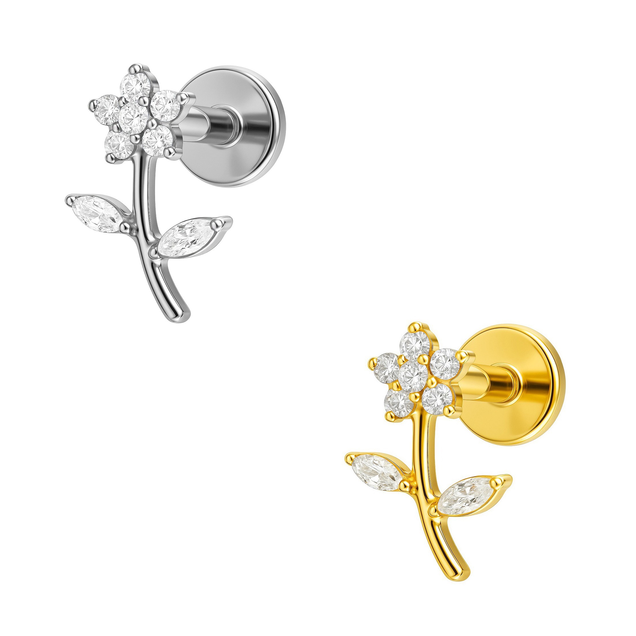 LBT RAMO MINI FLOR CZ TIT (CX16)