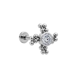 LBT TIT VENTAS 1 ZIRC 16 BEADED R/I (CX21)