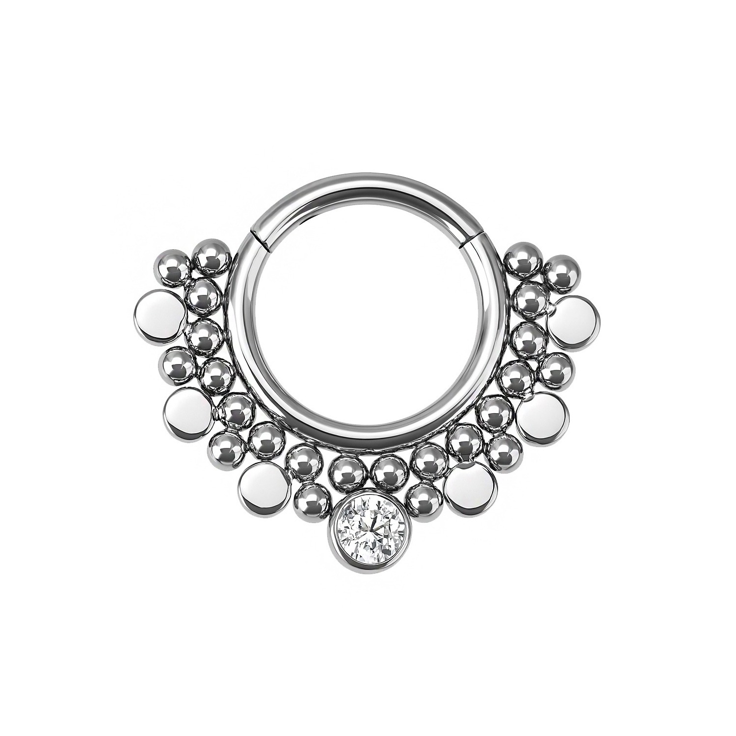 ARGOLA CLICKER LEQUE ZIRC TIT (ACX1)