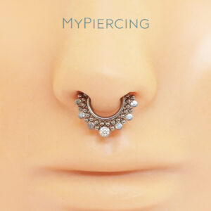 ARGOLA CLICKER LEQUE ZIRC TIT (ACX1)