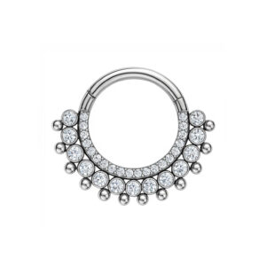 ARGOLA CLICKER 1 P 13 ZIRC BEAD TIT (ACX2)