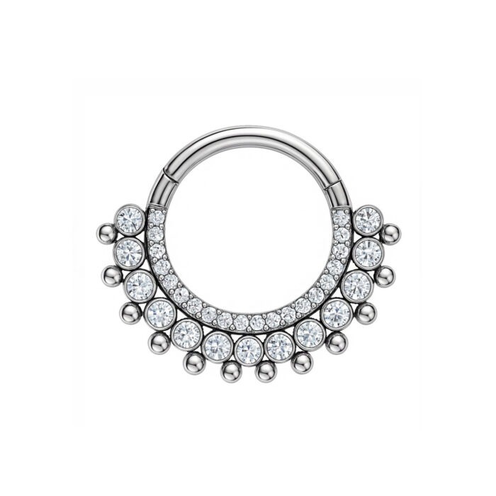 ARGOLA CLICKER 1 P 13 ZIRC BEAD TIT (ACX2)