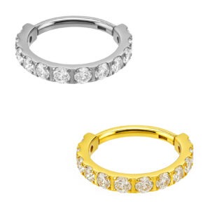 ARGOLA BIG MET SQUARE CZ TIT (ACX24)