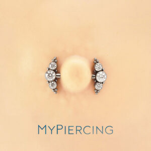 BARBELL MAMILO PIN PUSH CLUSTER INDIANO TIT