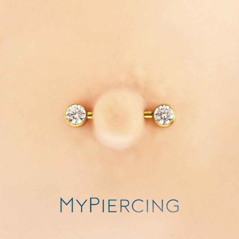 BARBELL MAMILO TIT FLAT ZIR (CX3/CX1) - Imagem 2