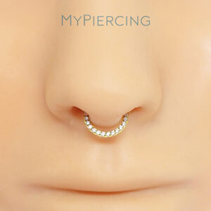 ARGOLA SLIM CZ FRONTAL AÇO (CX10)