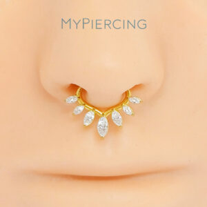 ARGOLA CLICKER 7 NAVETE COBALTE CROMO