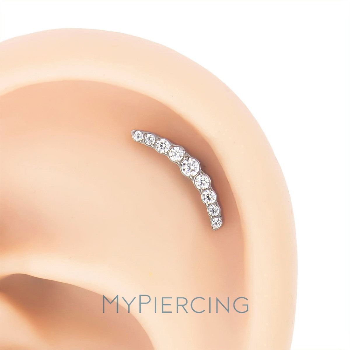 LBT CLUSTER CRESCENTE CZ TIT (CX6) - Imagem 2