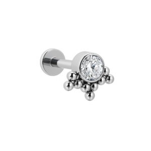 LBT PALHA BEADED ZIRC BR TIT (CX4)