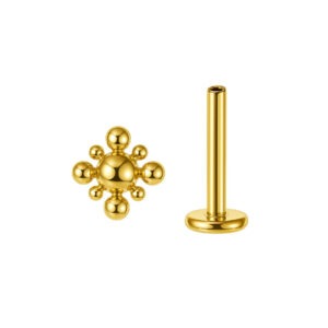LBT QUADRADO BEADED LISO TIT (CX9)