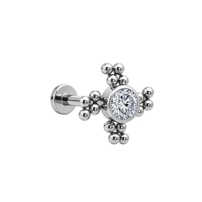 LBT TIT VENTAS 1 ZIRC 16 BEADED R/I (CX21)