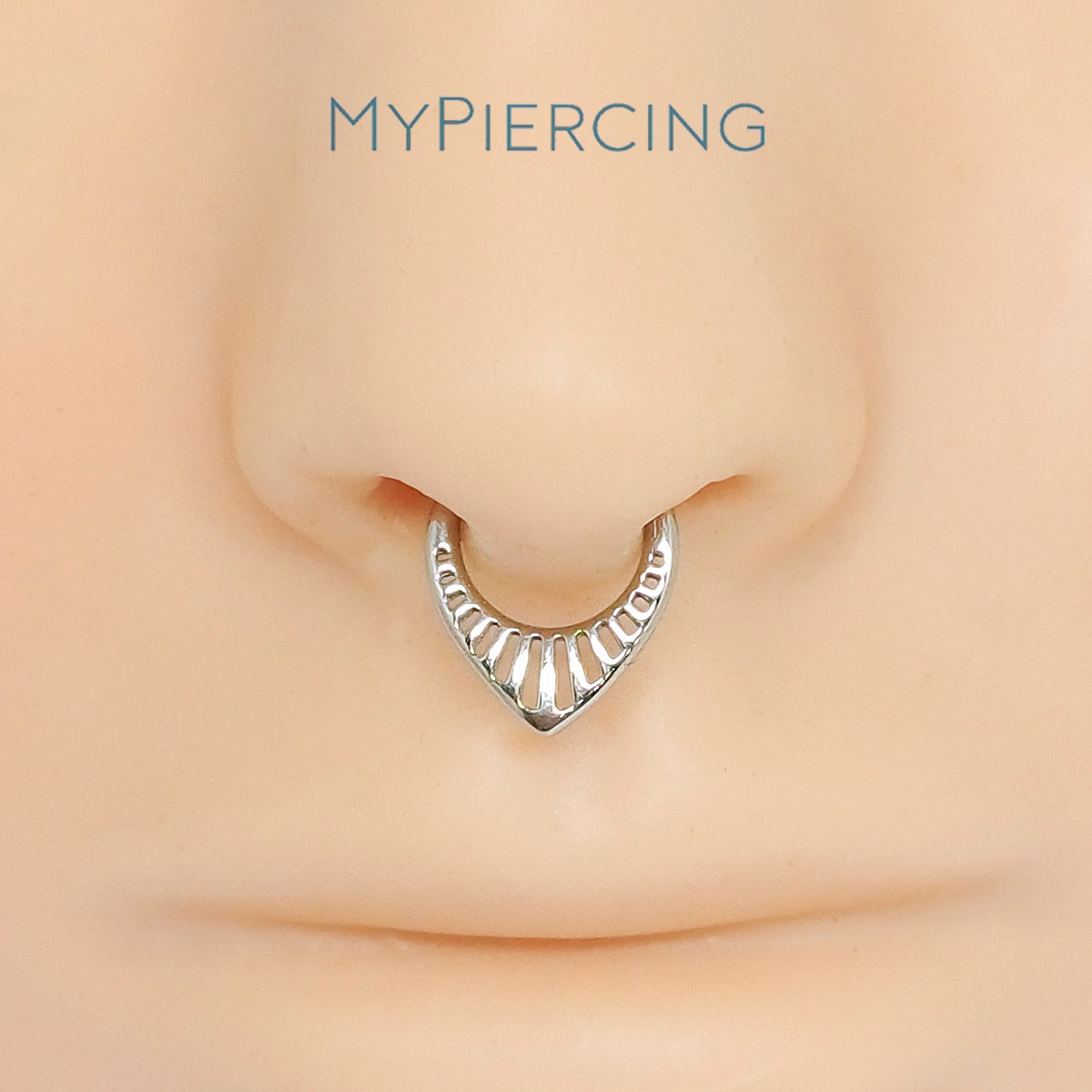 CLICKER HOLLOW TEARDROP AÇO - Imagem 2