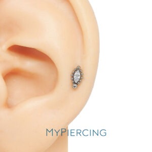 LBT NAVETE BEADED BIG CZ TIT (CX2)