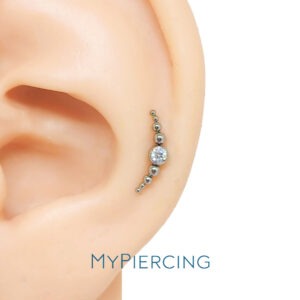 LBT CLUSTER 8 BOLL 1 CZ BR TIT (CX6)