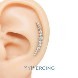 LBT CUFF RIVIERA CZ TIT (CX41)