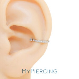 CONCH BARBELL 1F OURO 18K