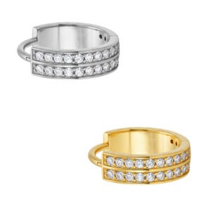 CONCH 2 FILEIRA ZIRC BR AÇO