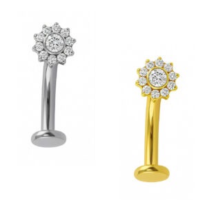 BNN TIT FLOR 10 PET CZ DISC TIT (UCX9)