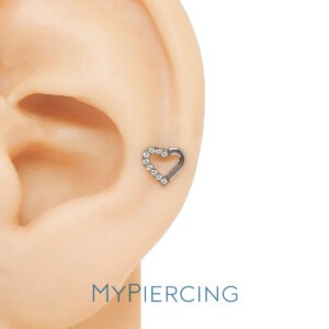 LBT CORAÇÃO MEIO CRAVEJADO TIT (CX37)