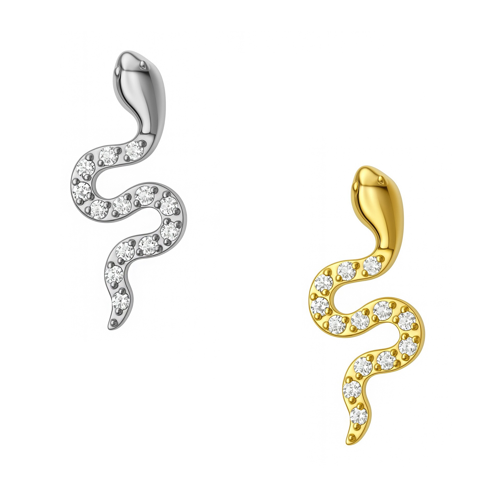 LBT SERPENTE CRAVEJADA TIT (CX37)