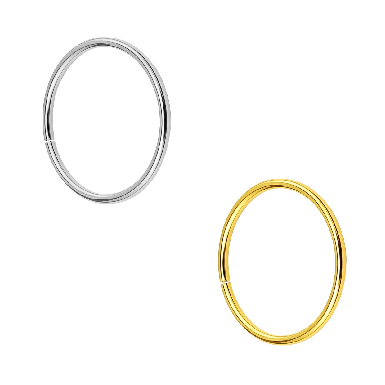 ARGOLA NARIZ OURO 18K