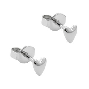 BRINCO CORAÇÃO RING LISO TITÂNIO