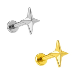 LBT ESTRELA QUATRO PONTAS TITÂNIO