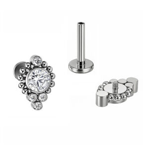 LBT TIT 5P E 10 BEADED ZIRC D016 (CX20)