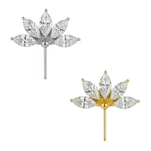 ACESSORIO PIN PUSH 6 PETALAS TIT (PCX5)