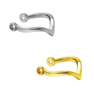 CONCH BARBELL PLAIN V SHAPED AÇO