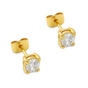 BRINCO CAIXINHA 4 GARRA SWAROVISKI AÇO