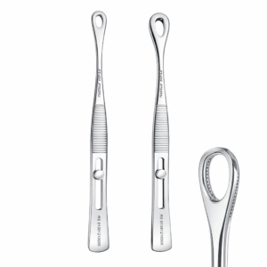 Pinça Oval Fechada de Aço Cirúrgico