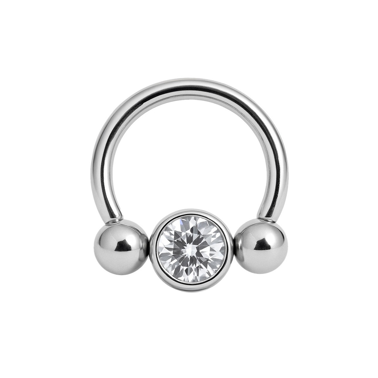 FERRADURA TIT DISC ZIRC BR