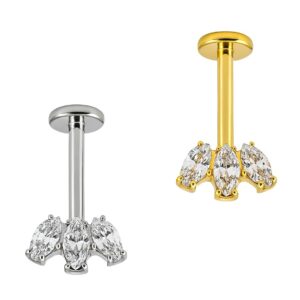 LBT MARQUISE INVERTIDO CZ TIT (CX17)