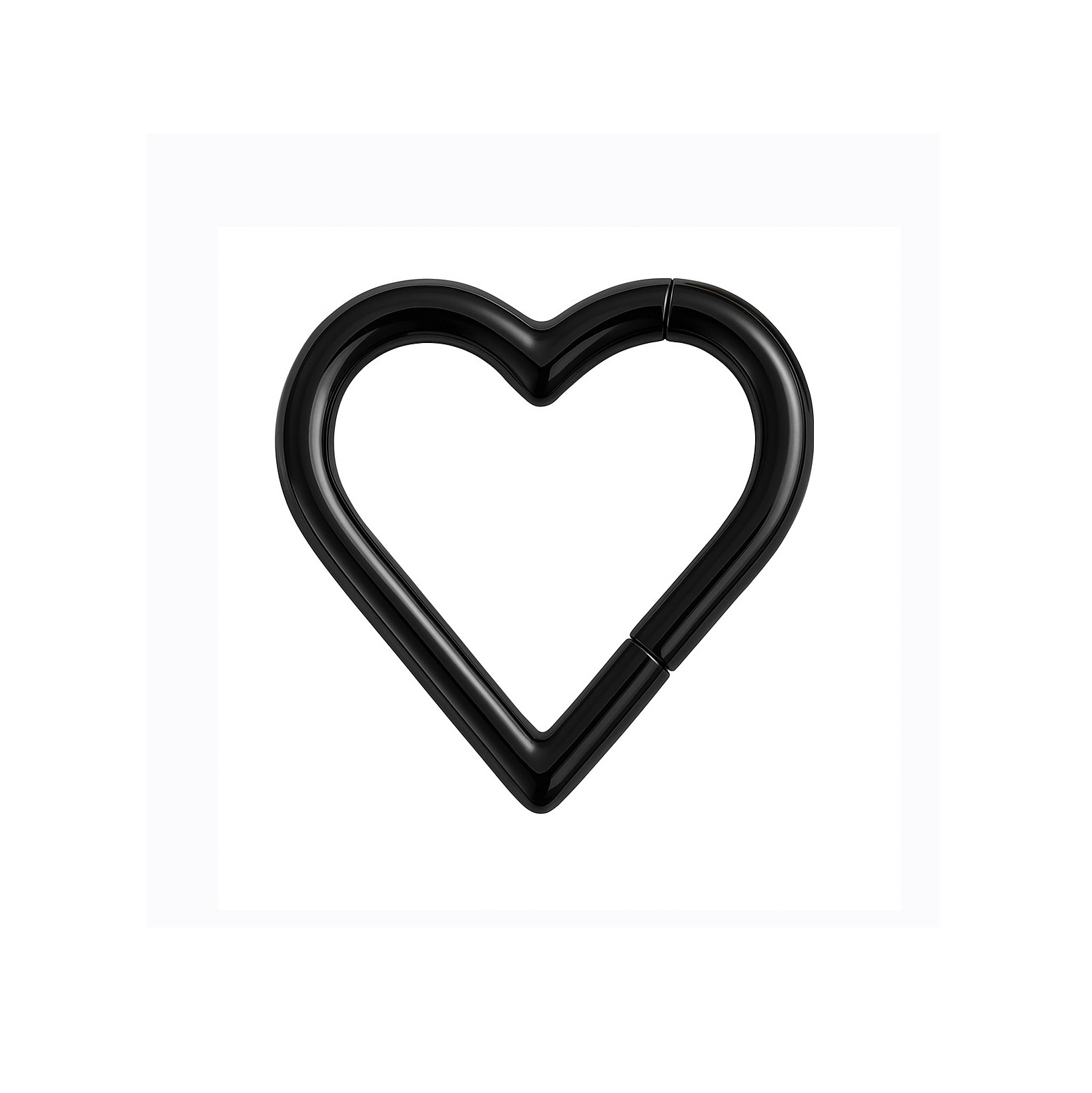 CORAÇÃO CLICKER LISO TIT (ACX5)