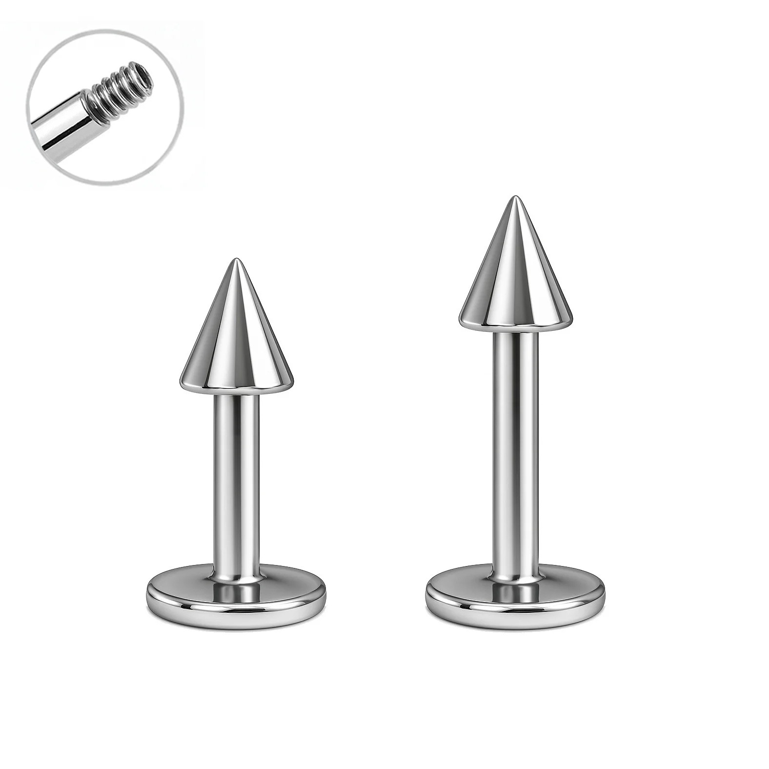 Labret Spike de Aço