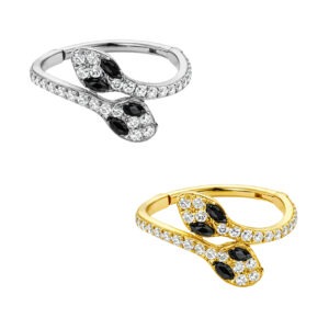 CONCH SNAKE CZ BR TIT (ACX14)