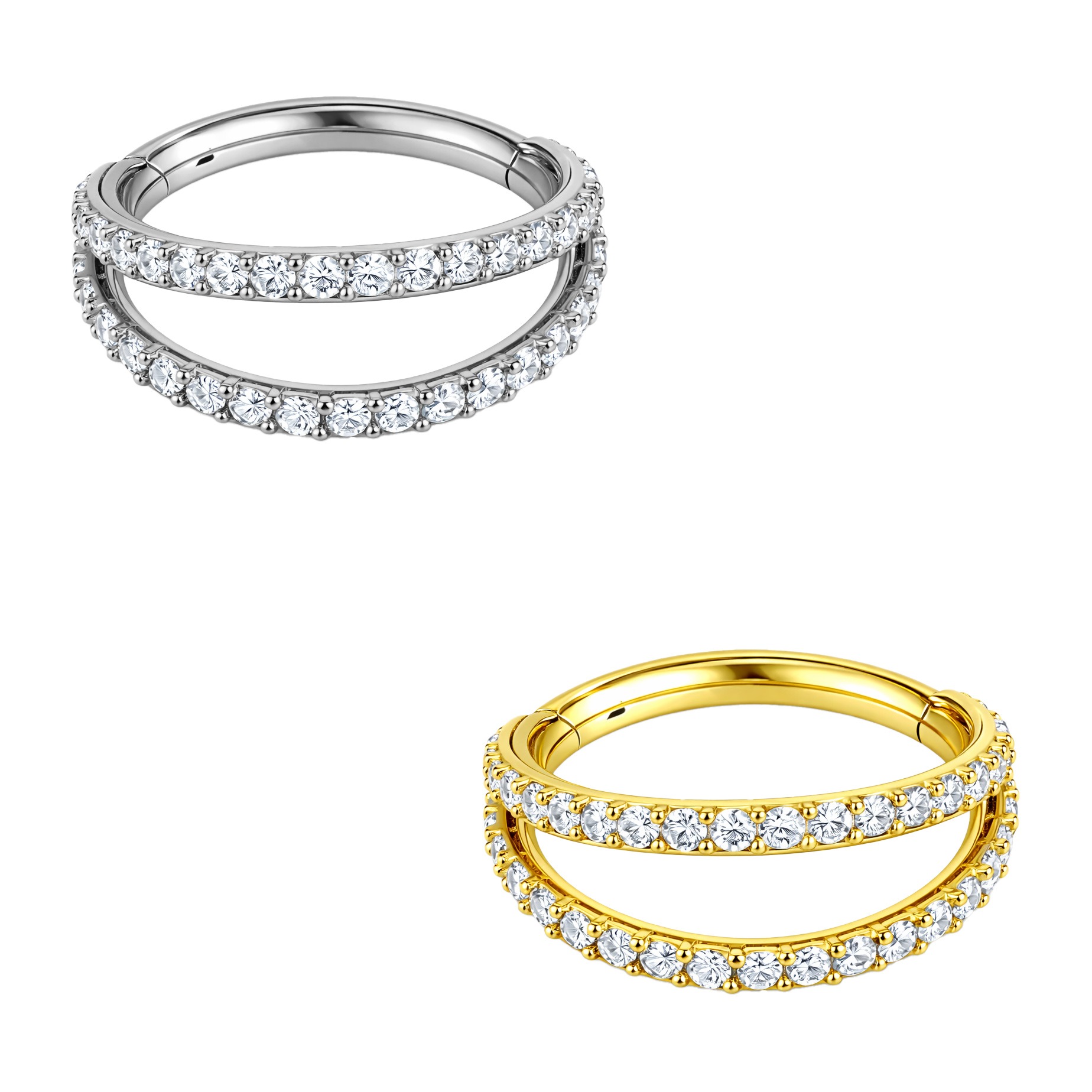 ARGOLA DOUBLE ABT CRA ZIRC CUBIC TIT (ACX12/18)