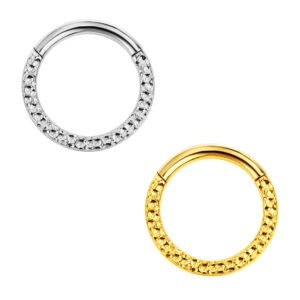 ARGOLA MARTELADA TIT (ACX7)