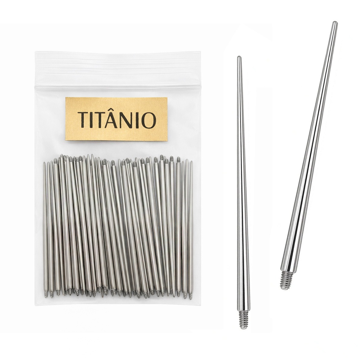 Taper de Titânio Rosca Interna 50 Unidades