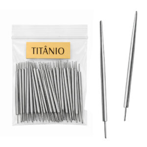 Taper de Titânio Push Pin 50 Unidades