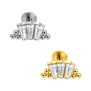 LBT TRAPEZIO BEADED TIT R/I (CX10)